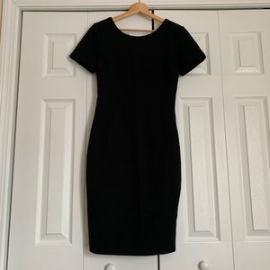 Boden Elsa Ottoman Dress in Black